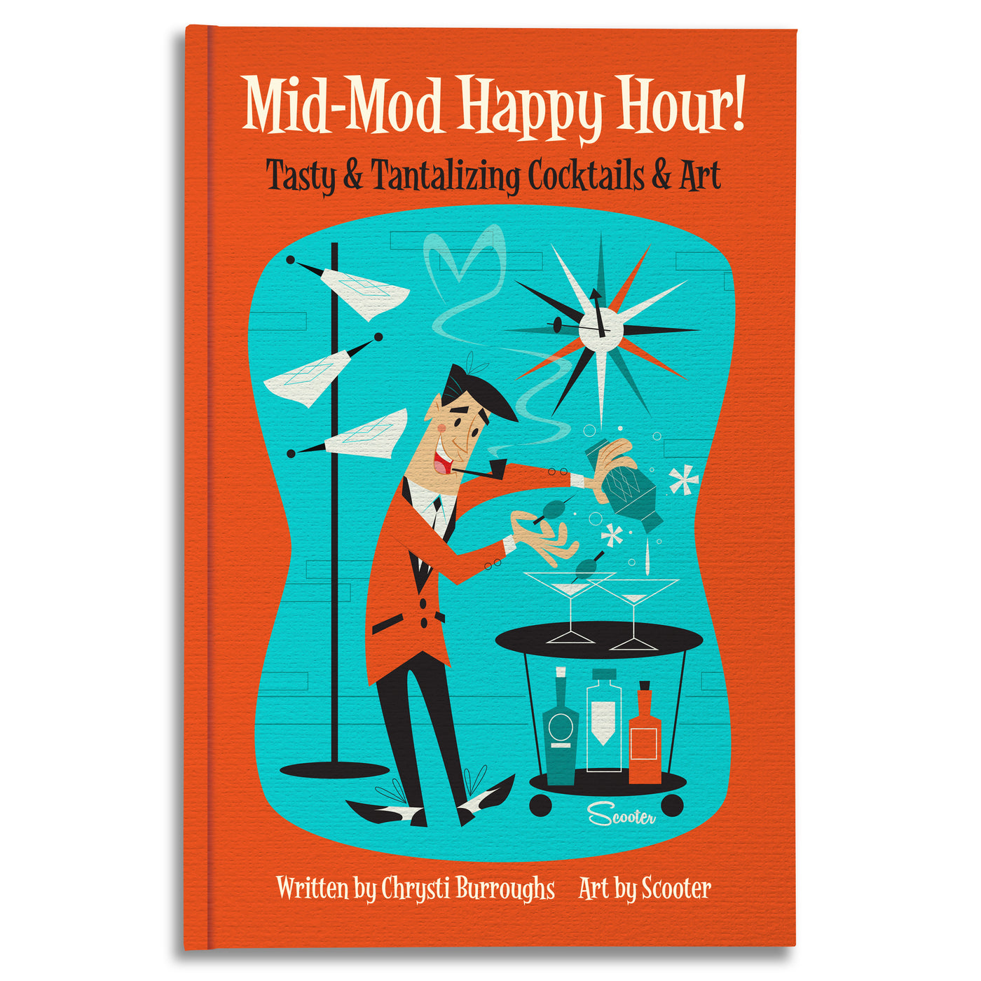 Mid-Mod Happy Hour Cocktails & Art Book