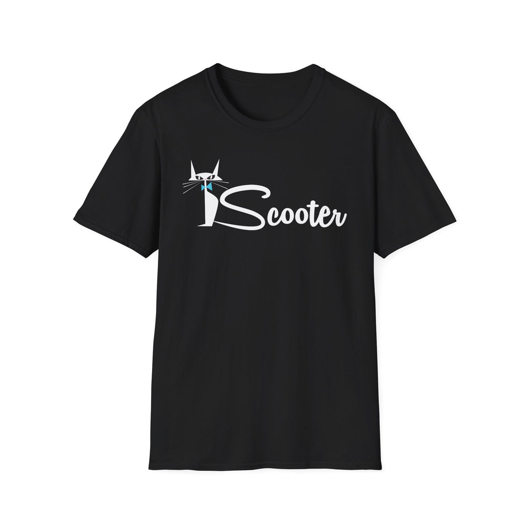 Scooter Signature Cat Unisex Softstyle T-Shirt – Art of Scooter