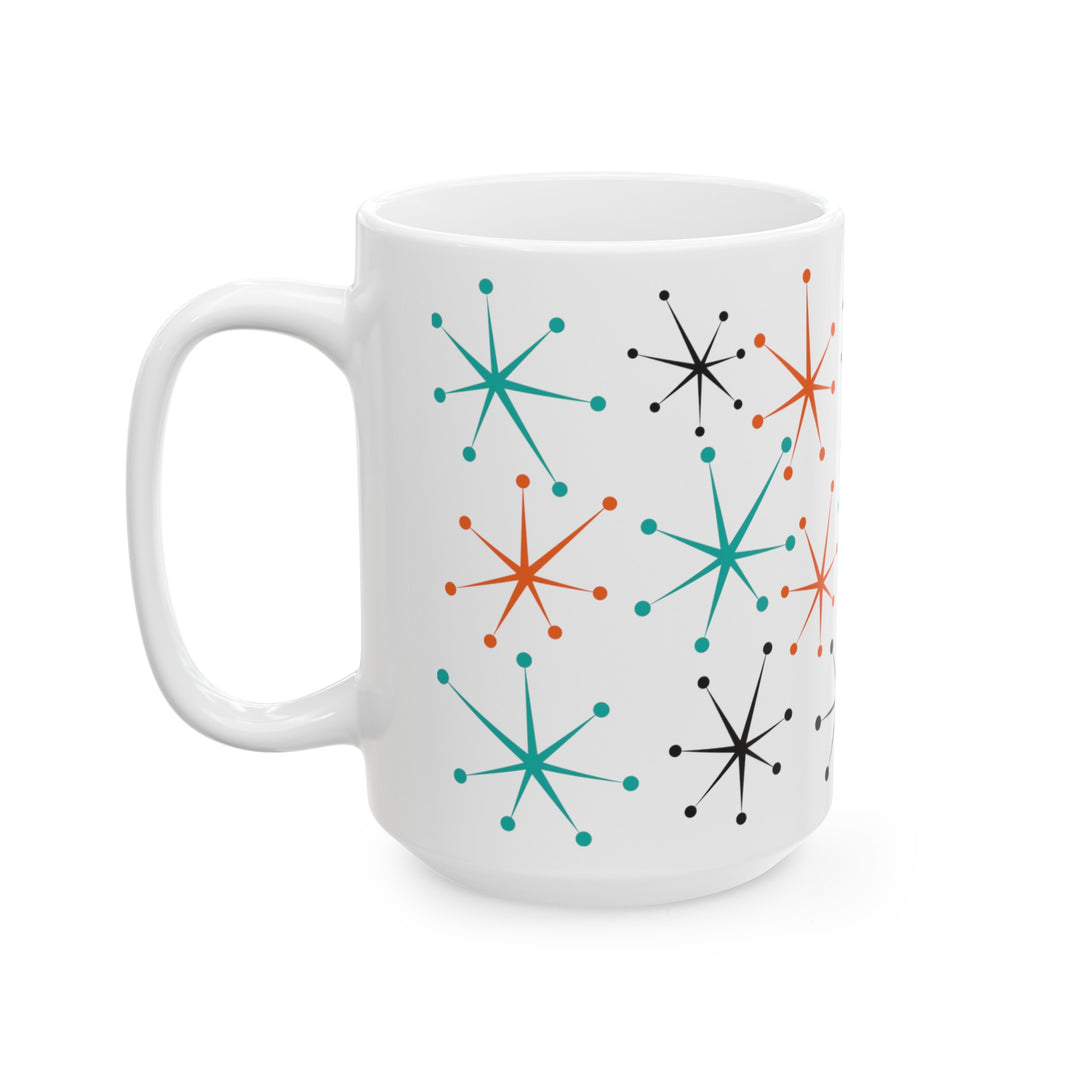 Atomic Starburst Ceramic Mug – Art of Scooter