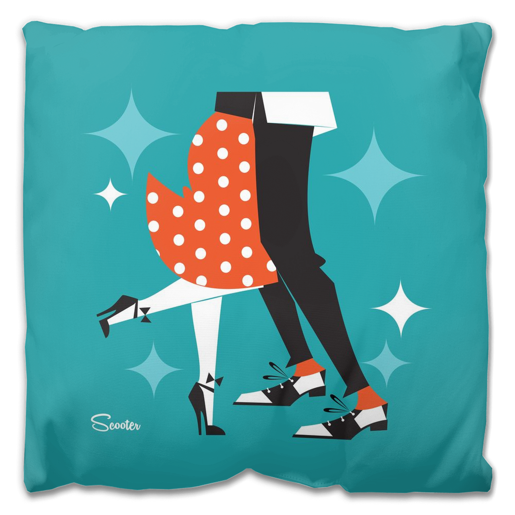Always Dance Outdoor Pillow