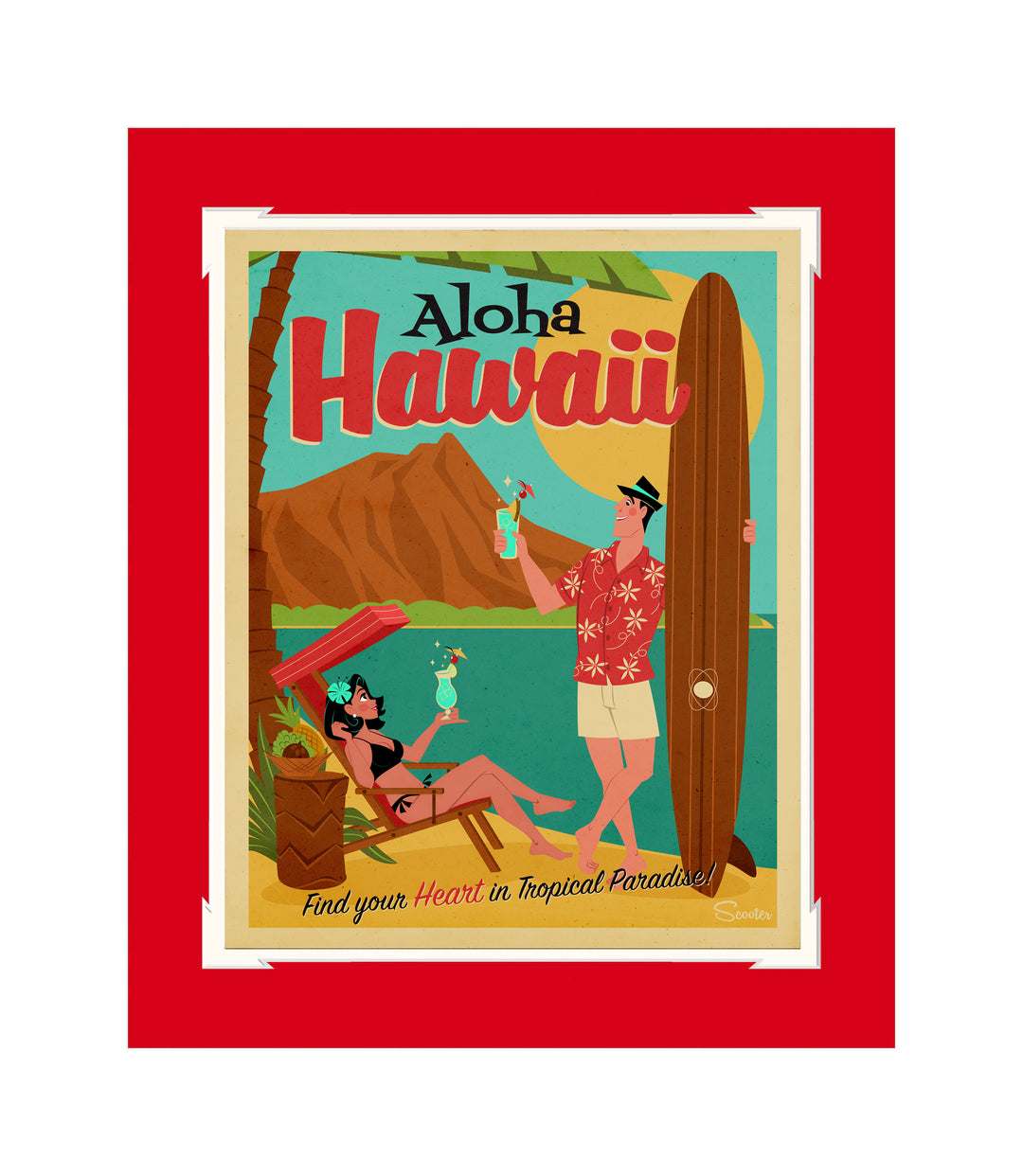 Aloha Hawaii – Art of Scooter