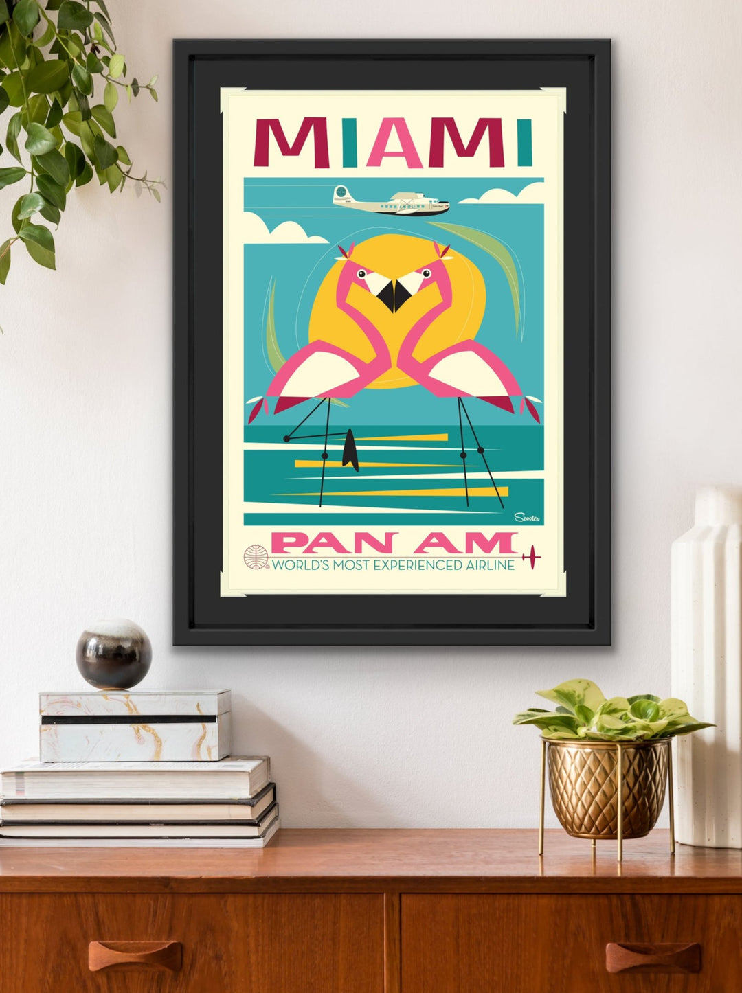 PAN AM Miami Poster – Art of Scooter