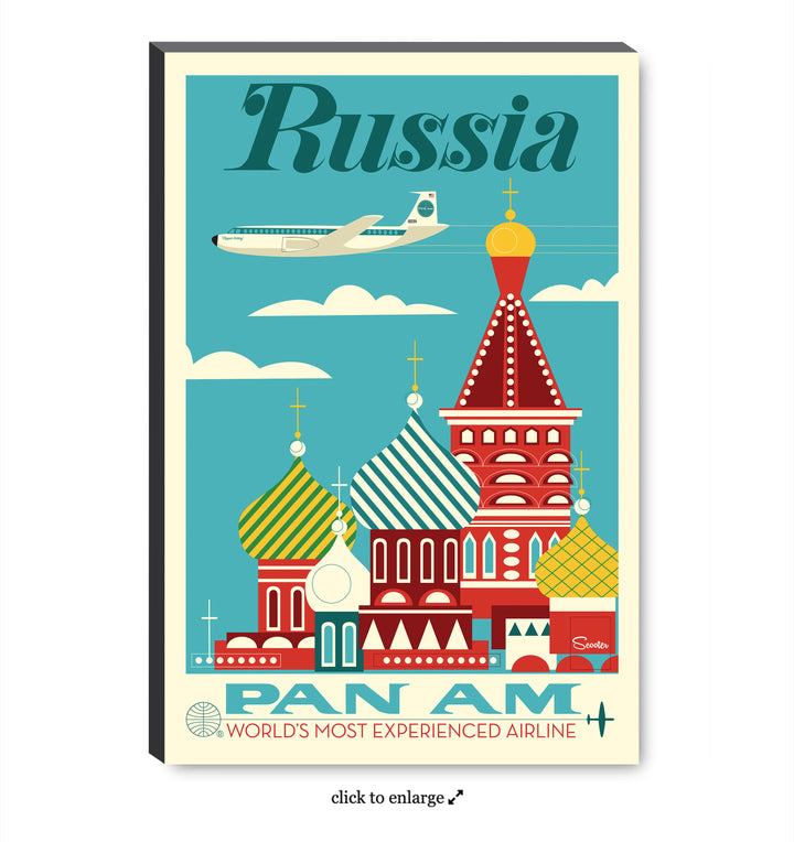 PAN AM Russia Poster – Art of Scooter