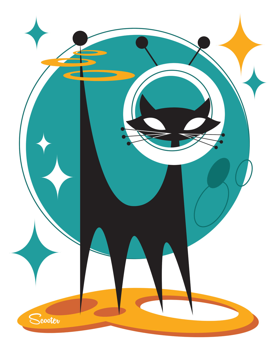 HEY YOU CRAZY CATS! – Art of Scooter