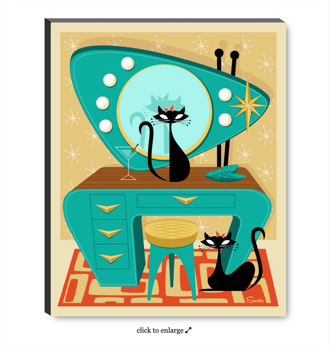 Atomic Vanity Cats – Art of Scooter